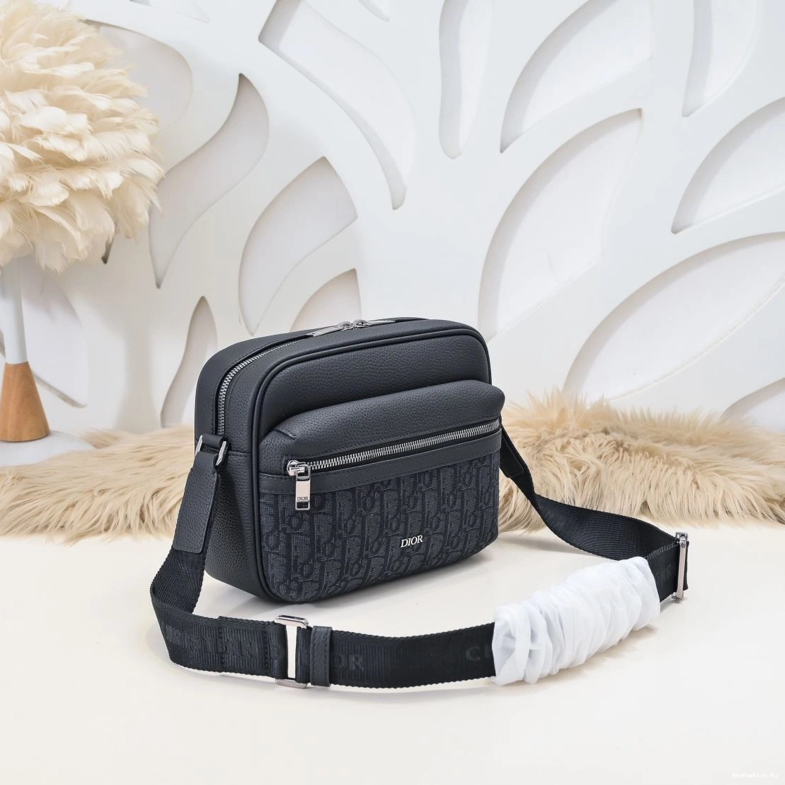 Bags Satchel Christian 91001 Dior Comfortable Mens 0816